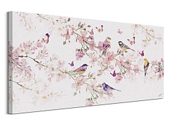 Vintage obraz Birds and Blossom WDC93297