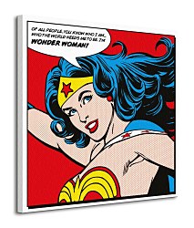 Wonder Woman (Quote) - Obraz na płótnie WDC98056