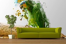 Art tapeta Zelený papagáj 29354 - samolepiaca na stenu