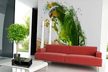 Art tapeta Zelený papagáj 29354 - latexová