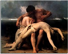 Reprodukcie Bouguereau - The first mourning zs10169