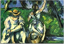 Reprodukcie Cézanne - The Obstpfluckerin zs10179