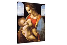 Obraz Leonardo da Vinci - Madonna Litta zs10190