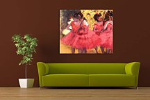 Obraz na stenu Degas - The Pink dancers  zs10196