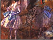 Obrazy Degas - Two dancers in their dressing room  zs10202