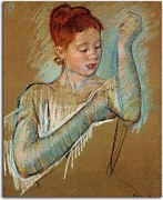 Mary Cassatt obraz - The Long gloves zs10306