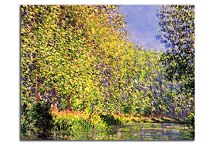 Obrazy Monet - A bend of the Epte Giverny zs10328