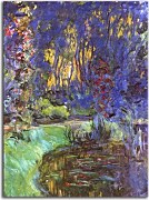Reprodukcie Monet - The Garden in Giverny zs10330