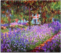 Reprodukcie Claude Monet - The artists garden at Giverny zs10331