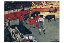 Pablo Picasso - Obraz Bullfight scene zs10338