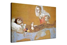Picasso  Reprodukcia - Harlequin's death zs10339