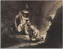 Obrazy Rembrandt - David taking leave of Jonathan zs10357