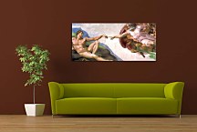 Michelangelo obraz - Creation of Adam zs10417