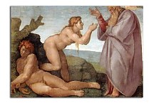 Michelangelo obraz - Creation of Eva zs10420