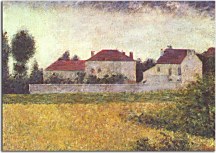 Obrazy Georges Seurat - Houses zs10428
