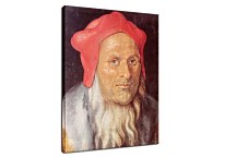 Portrait of a Bearded Man in a Red Hat Obraz zs16565