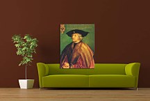 Portrait of Emperor Maximilian I Obraz zs16579