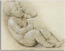 Study of the Christ Child Obraz Albrecht Dürer zs16597