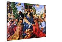 The Lady of the festival du Rosaire Reprodukcia Albrecht Dürer zs16614