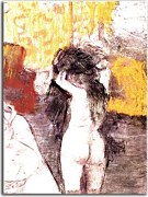 Obraz na stenu Degas - After the Bath 7  zs16631
