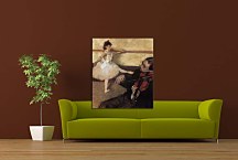 The Dance Lesson - Obraz Degas zs16646