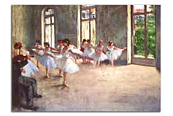 Zľava 50% - Obraz Degas The Rehearsal,  60x45cm, zs16649