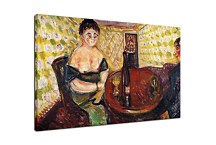 Edvard Munch Obraz  - Brothel Scene. Zum sussen Madel zs16656