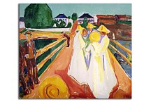 Women on the Bridge Obraz Munch zs16695