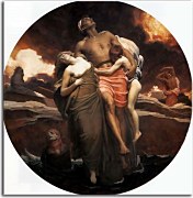 Frederic Leighton Obraz - And the sea gave up the dead which were in it zs16702