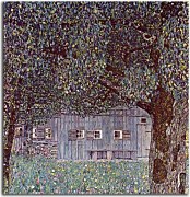 Farmhouse in Upper Austria Obraz Gustav Klimt zs16764