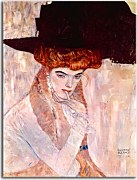Obraz Gustav Klimt The Black Feather Hat zs16806