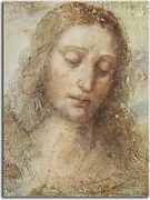 Reprodukcie Leonardo da Vinci - Study of Christ for the Last Supper zs17012