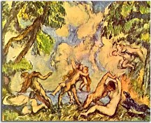 Obrazy Paul Cézanne - The Battle of Love zs17023
