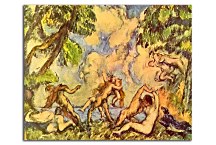 Obrazy Paul Cézanne - The Battle of Love zs17023