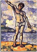 Obrazy Reprodukcie - Paul Cézanne - Bather zs17025