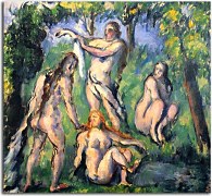Obrazy Reprodukcie - Paul Cézanne - Four Bathers  zs17027