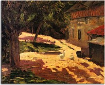 Obrazy Paul Gauguin - A Henhouse zs17040