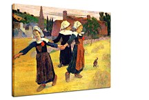 Breton girls dancing Paul Gauguin Obraz zs17070