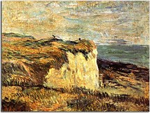 Paul Gauguin Obraz Cliff near Dieppe zs17085