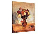 Paul Gauguin Obraz Dahlias in a copper vase zs17094