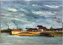 Port de Javel 2 Reprodukcia Paul Gauguin zs17165