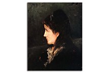 Portrait of Ingeborg Thaulow Obraz zs17174