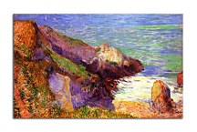 Rocks on the breton coast Reprodukcia Paul Gauguin zs17190
