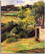 Reprodukcia Paul Gauguin Rouen suburb zs17191