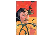 Paul Gauguin Self Portrait with Halo Obraz zs17200