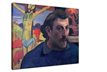 Paul Gauguin Self Portrait with the Yellow Christ Obraz zs17201