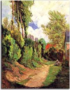 Sunken Lane Reprodukcia Paul Gauguin zs17224
