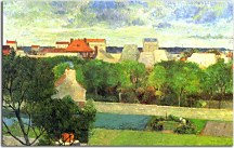 The market gardens of Vaugirard Obraz Paul Gauguin zs17241