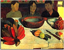Obraz Paul Gauguin The Meal zs17242