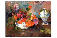 Obraz Paul Gauguin The vase of nasturtiums zs17251